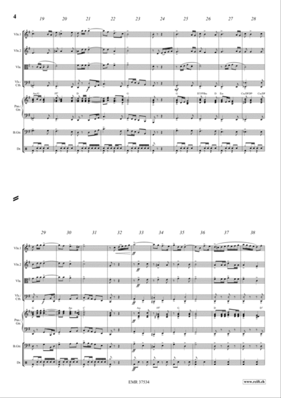Celebration March Cello scores gallery preview page 3