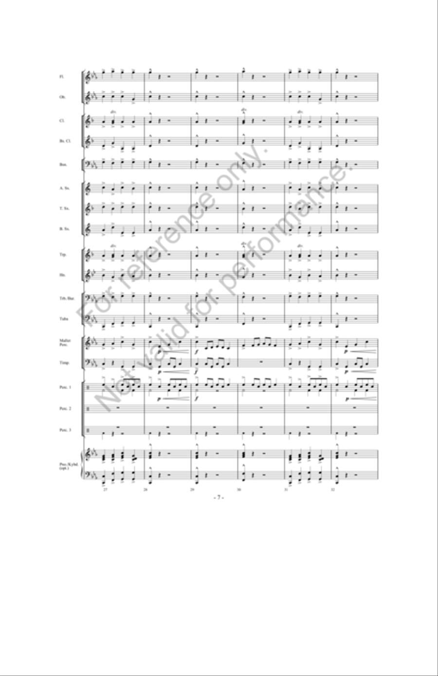 Creature Feature Creature Feature Concert Band scores gallery preview page 6