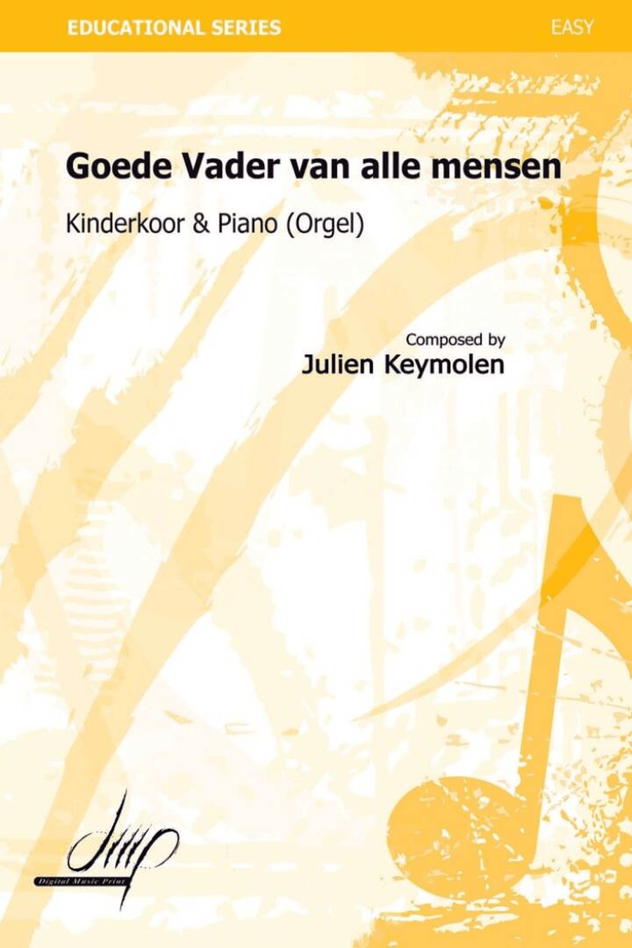 Goede Vader Van Alle Mensen Unison Choir scores gallery preview page 1