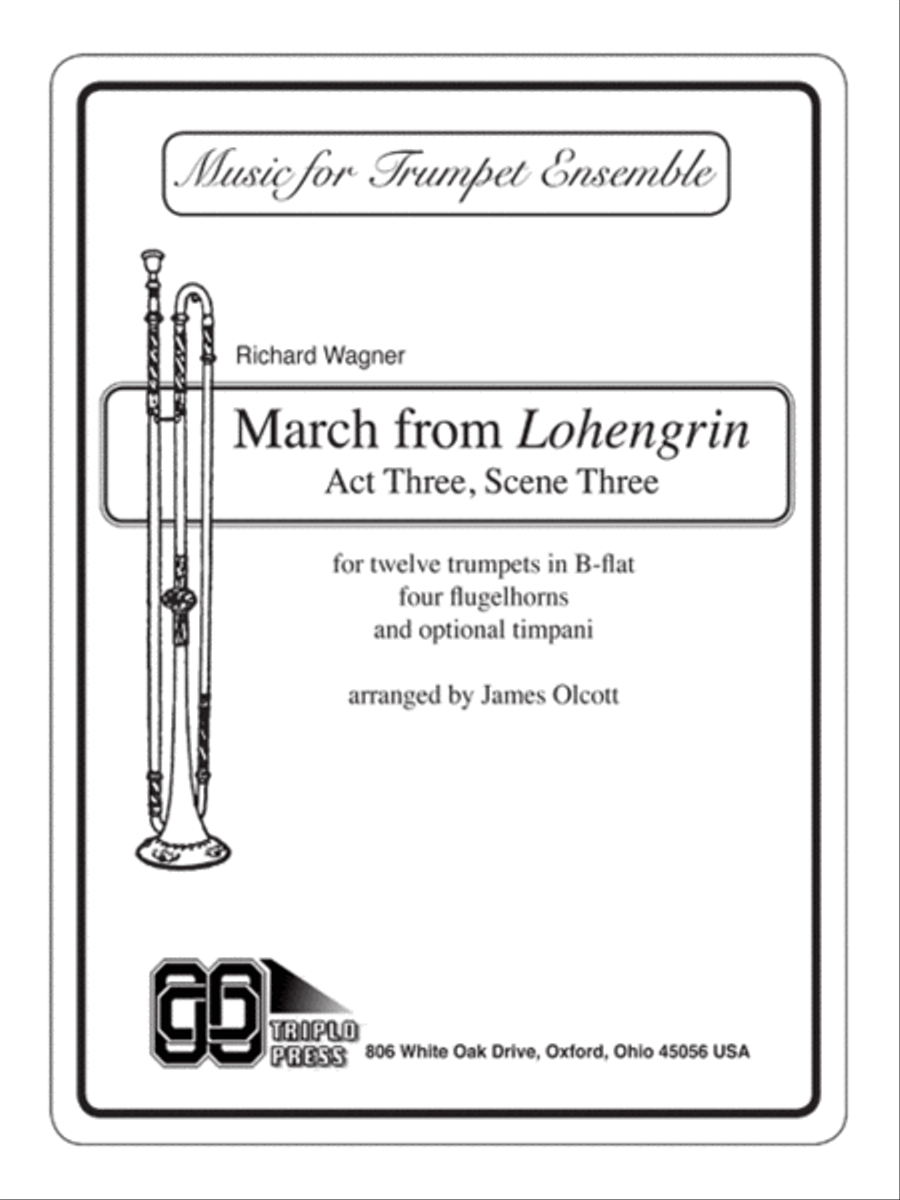 Opener, Act III Scene III from Lohengrin Small Ensemble scores gallery preview page 1