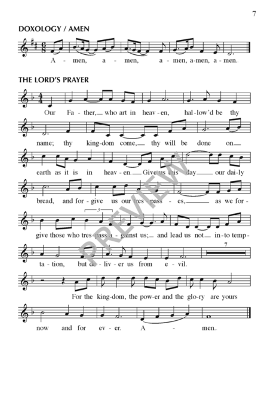 Ruah - Assembly edition Ruah - Assembly edition Unison Choir scores gallery preview page 8
