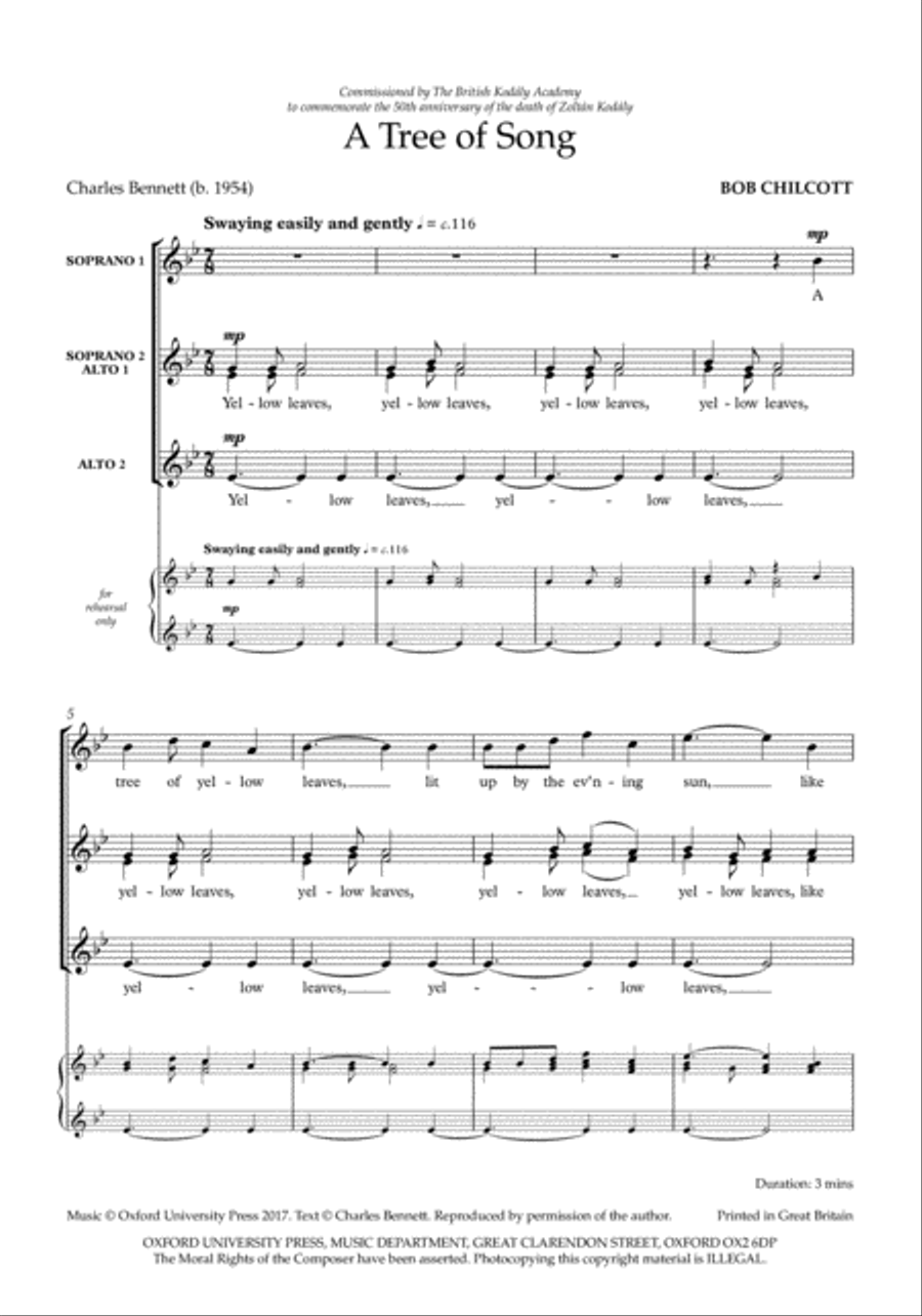 A Tree of Song SSAA scores gallery preview page 2