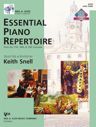 Book cover for Essential Piano Repertoire - Level Three