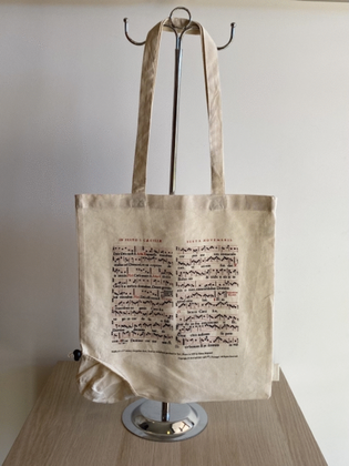 Folding tote bag | St Cecilia