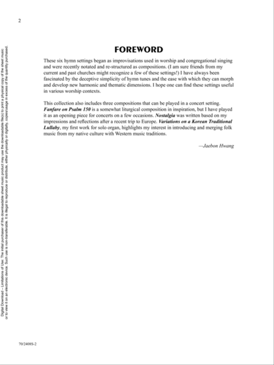 A Thousand Tongues A Thousand Tongues Organ scores gallery preview page 2