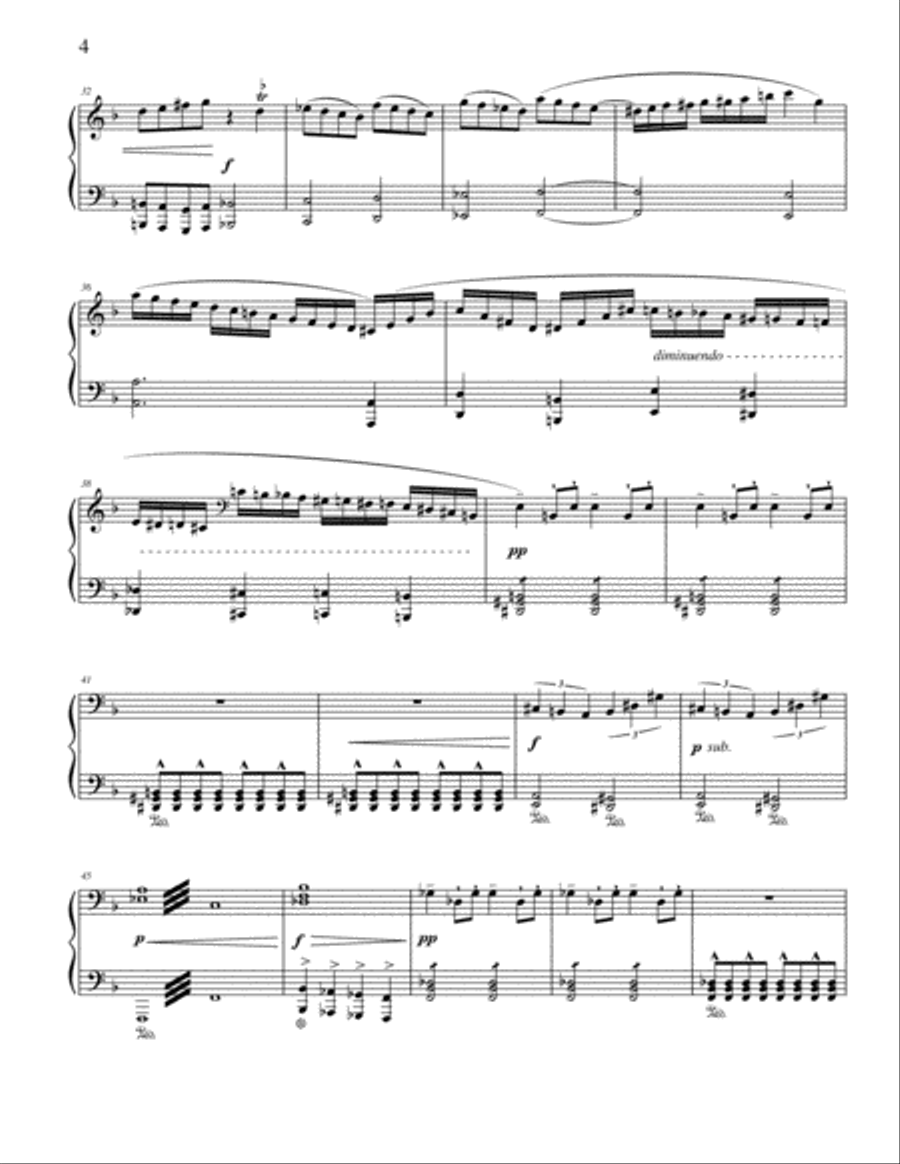 Wahkeena Falls Piano Solo scores gallery preview page 4
