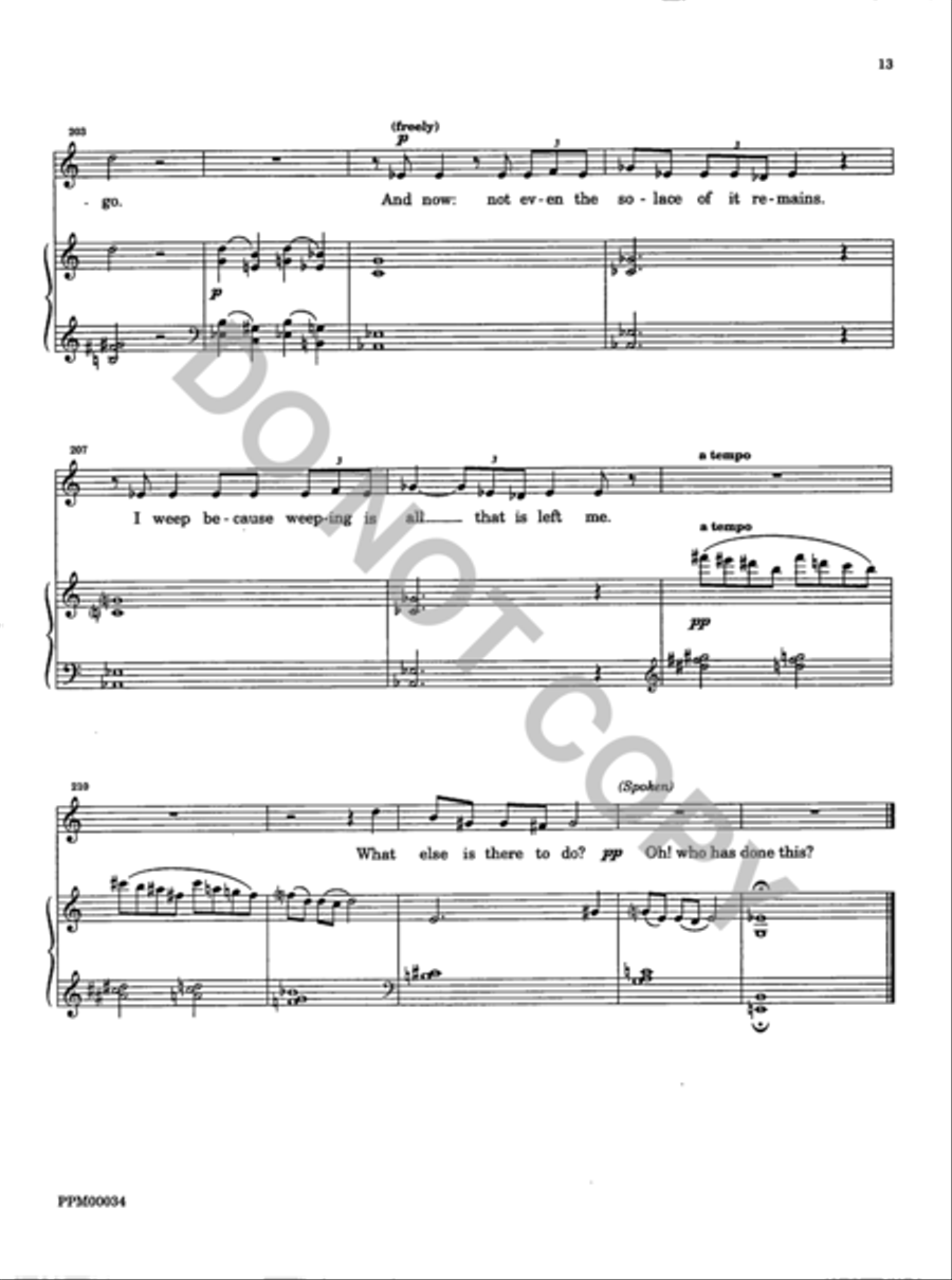 Magdalen at the Tomb Magdalen at the Tomb Choir scores gallery preview page 14