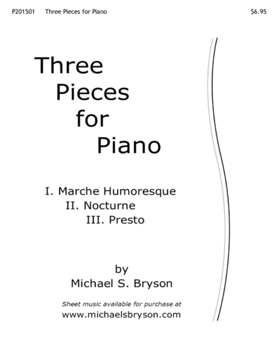 Three Pieces for Piano