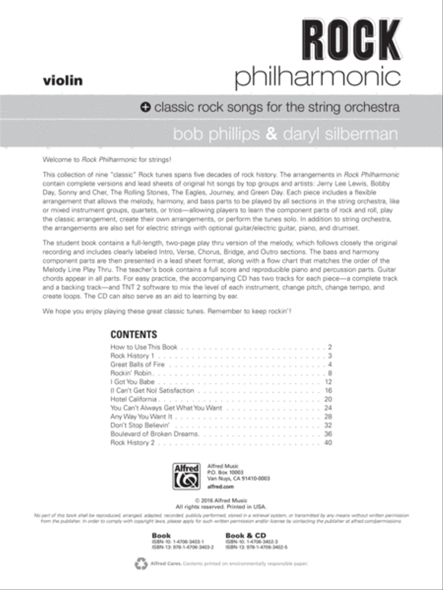 Rock Philharmonic String Orchestra scores gallery preview page 2