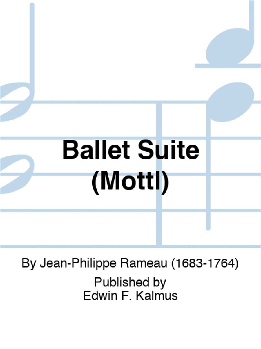 Ballet Suite (Mottl) Ballet Suite (Mottl) Score scores gallery preview page 1