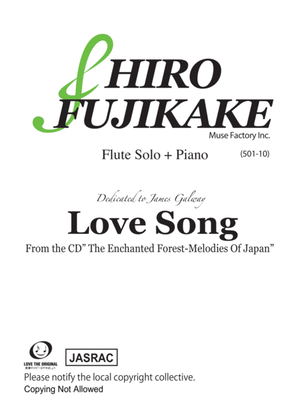 Book cover for Love Song (Flute+Piano)