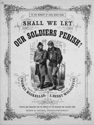 Book cover for Shall We Let Our Soldier Perish