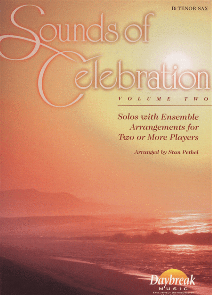 Sounds of Celebration – Volume 2 Tenor Saxophone scores gallery preview page 1