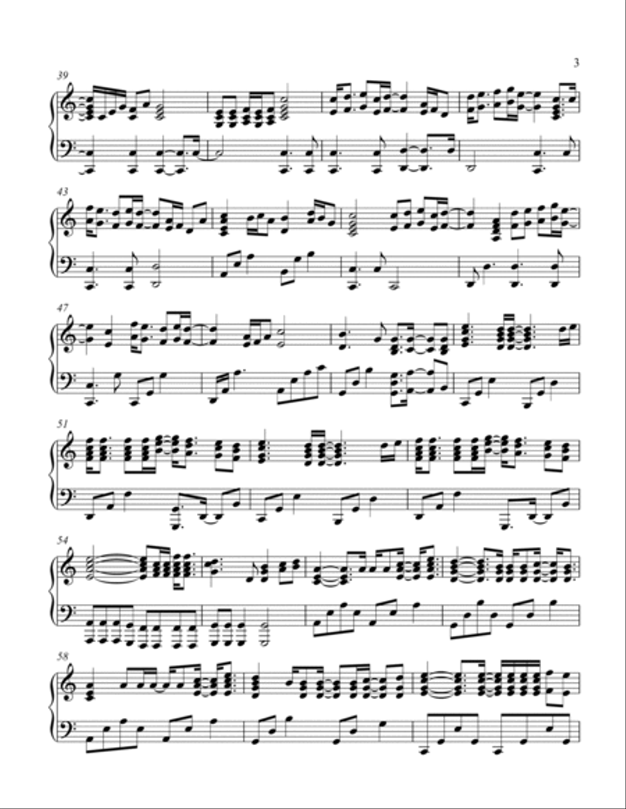 Wind Of Change Piano Solo scores gallery preview page 3