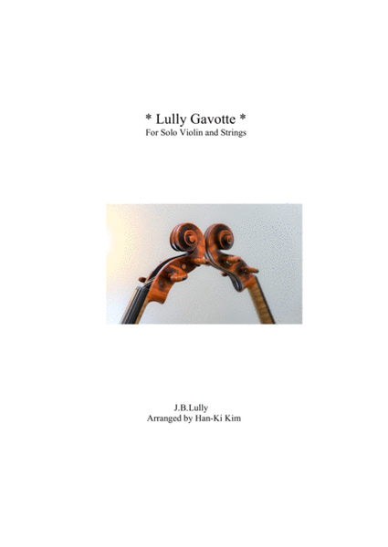 Lully Gavotte (For Solo Violin and Strings) image number null