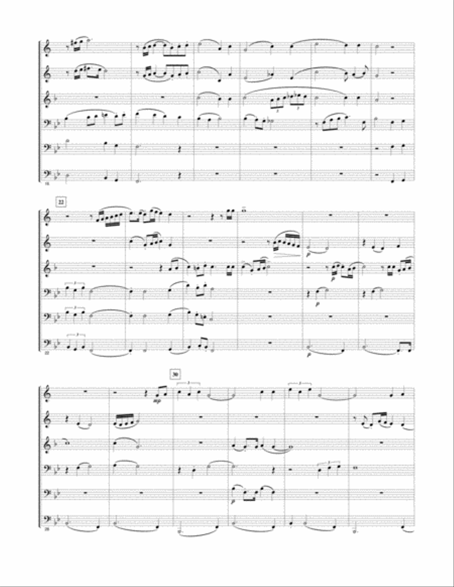How Firm A Foundation Brass Quintet scores gallery preview page 2