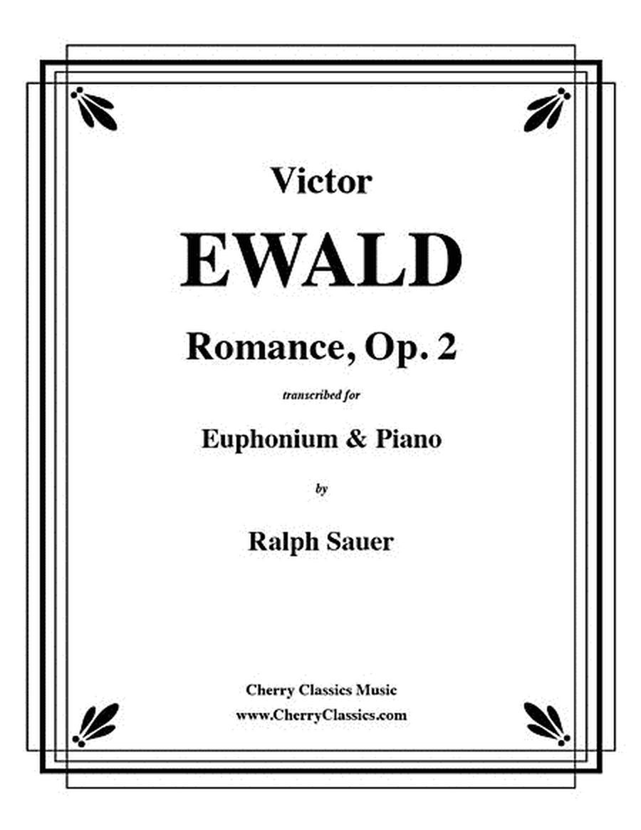 Romance, Op. 2 for Euphonium & Piano