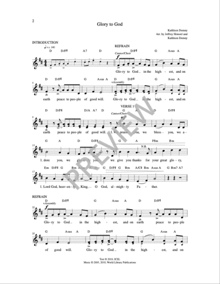 Mass of Joy - Choir / Guitar Edition Choir scores gallery preview page 3