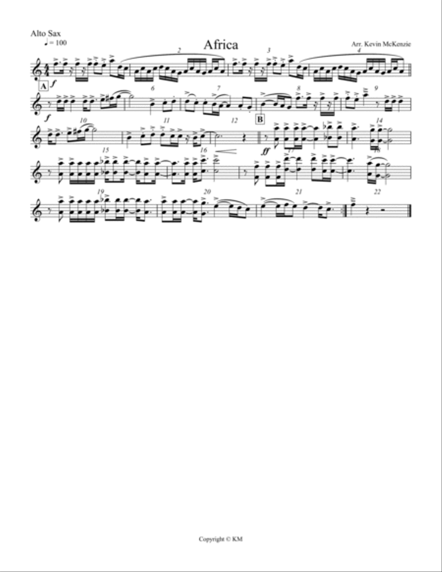 Africa Marching Band scores gallery preview page 5