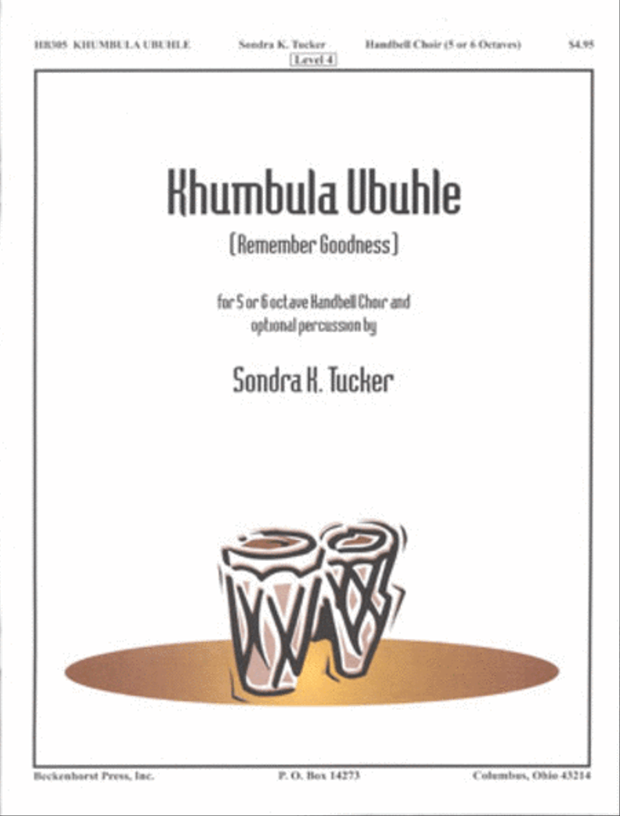 Khumbula Ubuhle (Remember Goodness) 6-Octaves scores gallery preview page 1