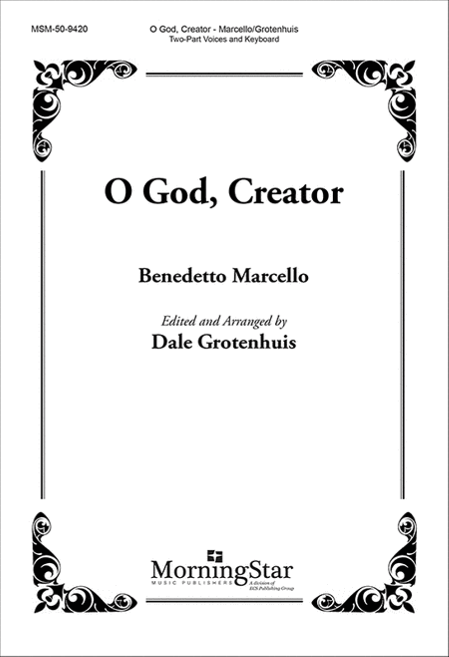 O God, Creator 2-Part scores gallery preview page 1