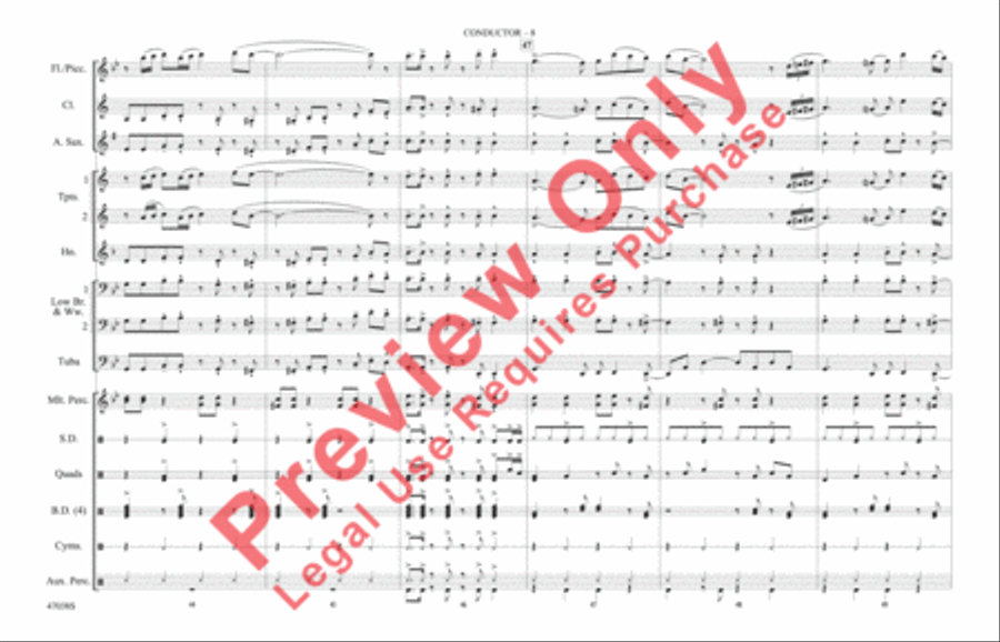 Havana Marching Band scores gallery preview page 9