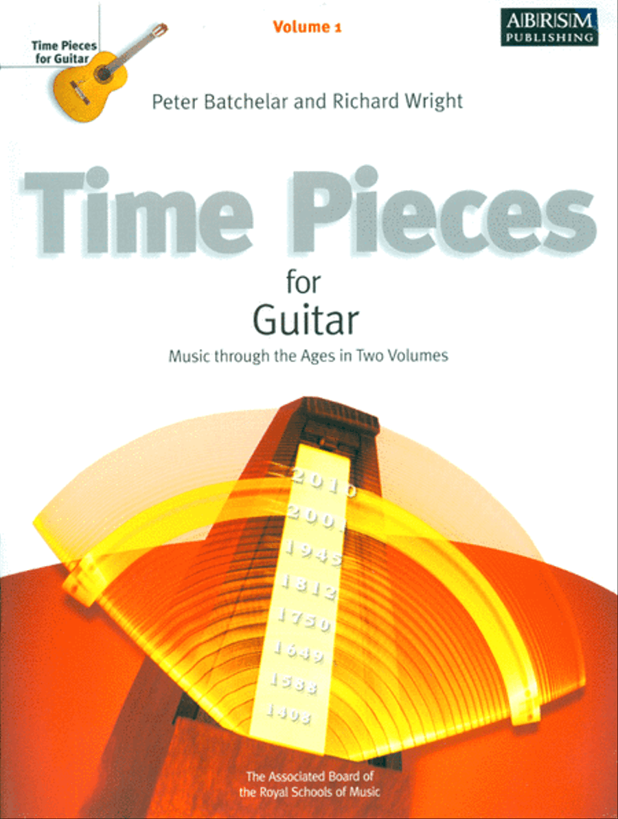 Time Pieces for Guitar, Volume 1 Classical Guitar scores gallery preview page 1