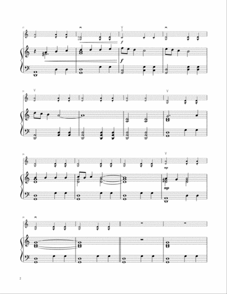 The Little Drummer Boy The Little Drummer Boy Violin Solo scores gallery preview page 4