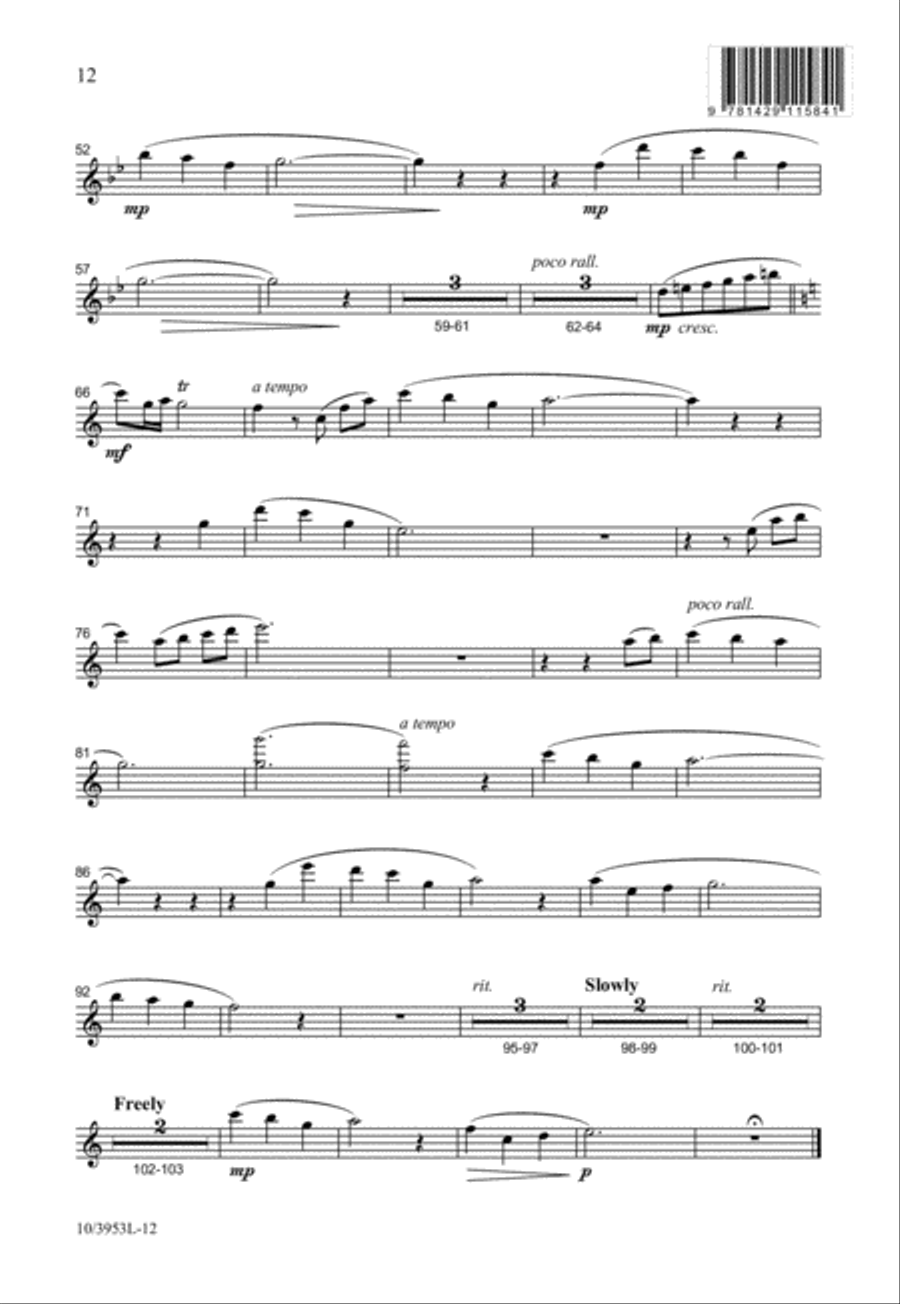 You Are the Bread 3-Part scores gallery preview page 13