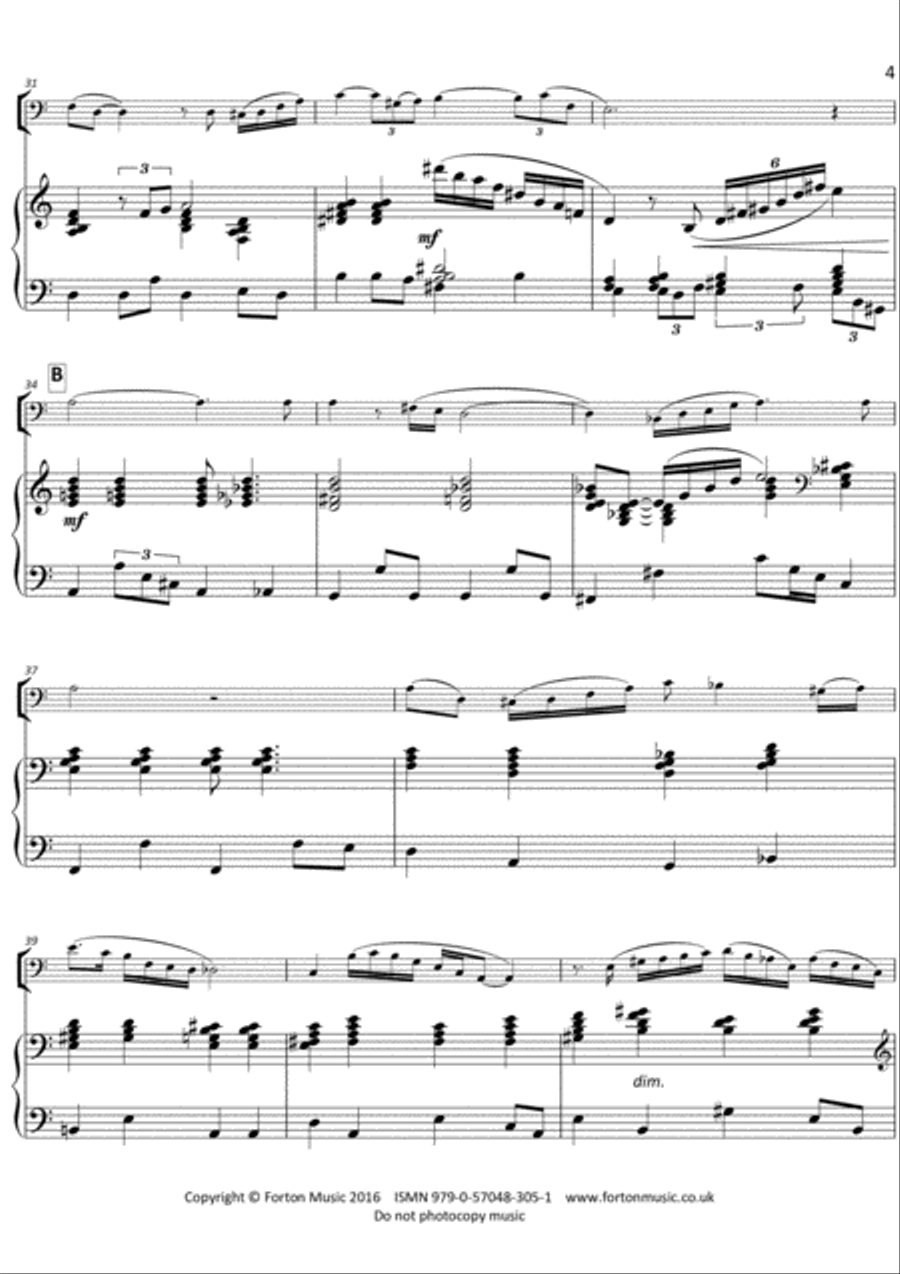 Nice 'n' Easy and Jazz Dances Piano scores gallery preview page 4