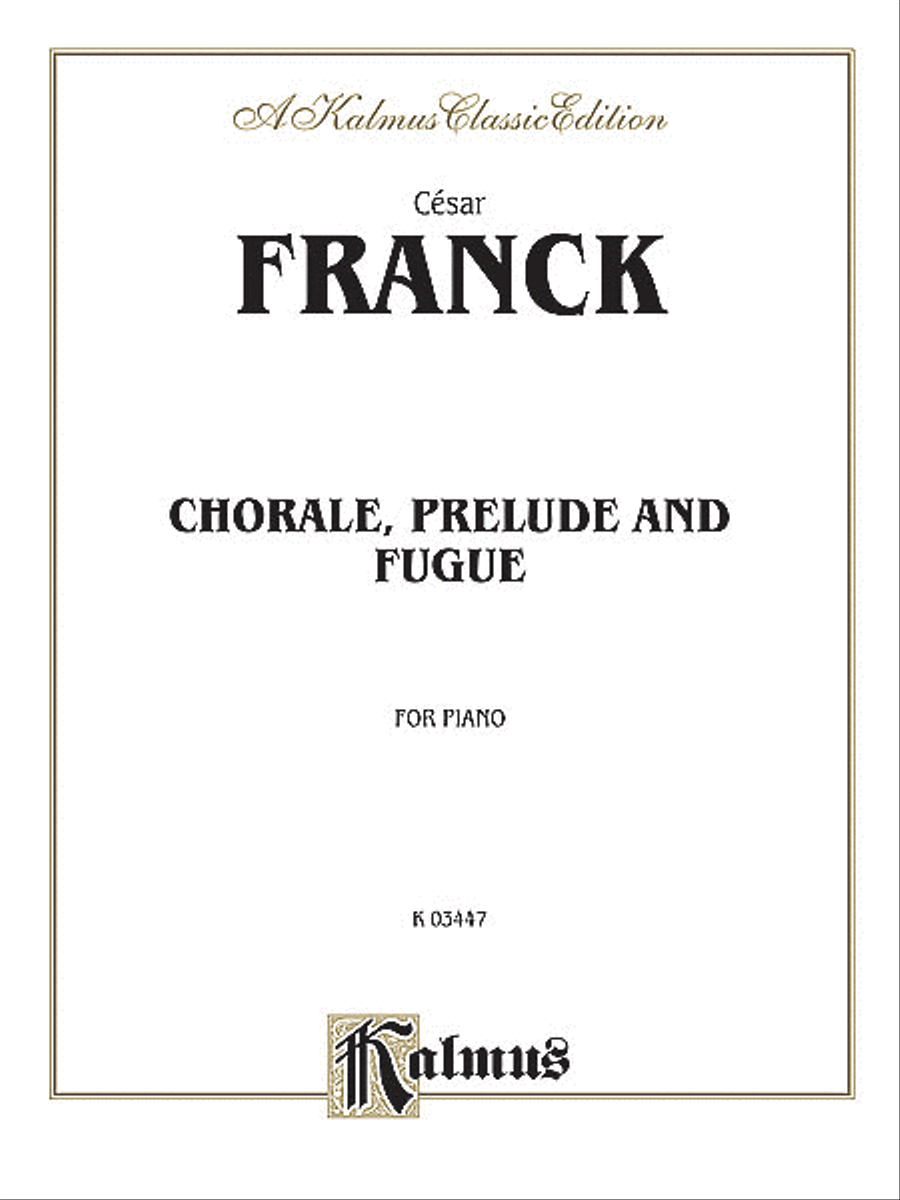 Prelude, Chorale and Fugue Small Ensemble scores gallery preview page 1