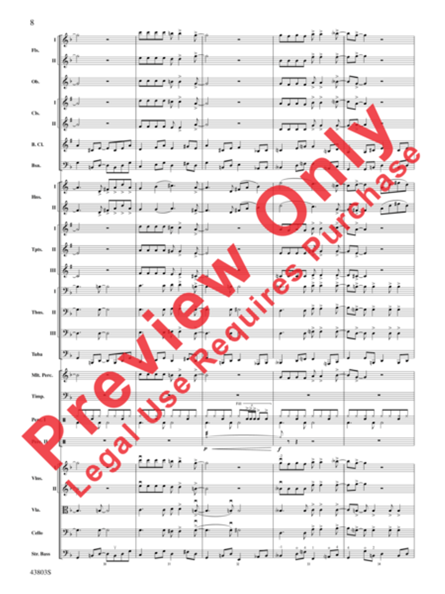 The Doors on Tour The Doors on Tour Full Orchestra scores gallery preview page 9