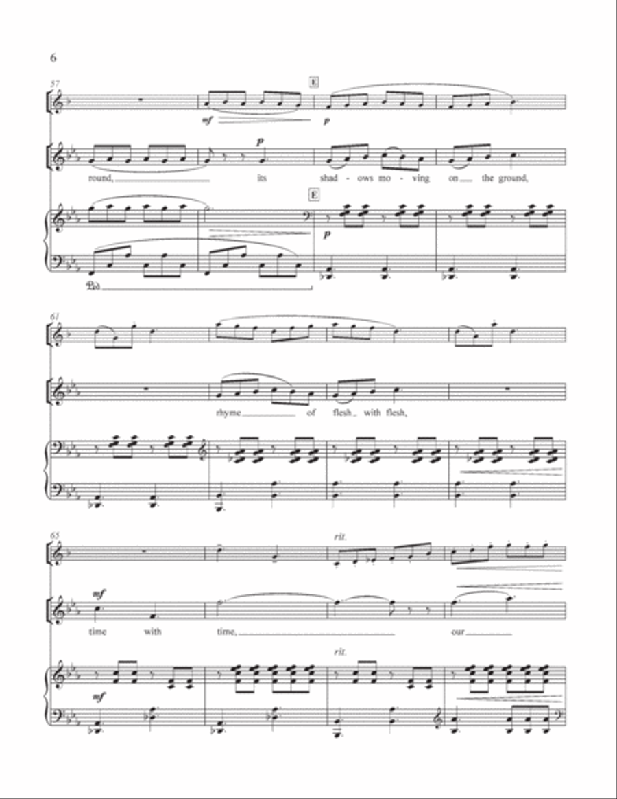 The Great Trees: 4. The Steps of the City Soprano Voice scores gallery preview page 12