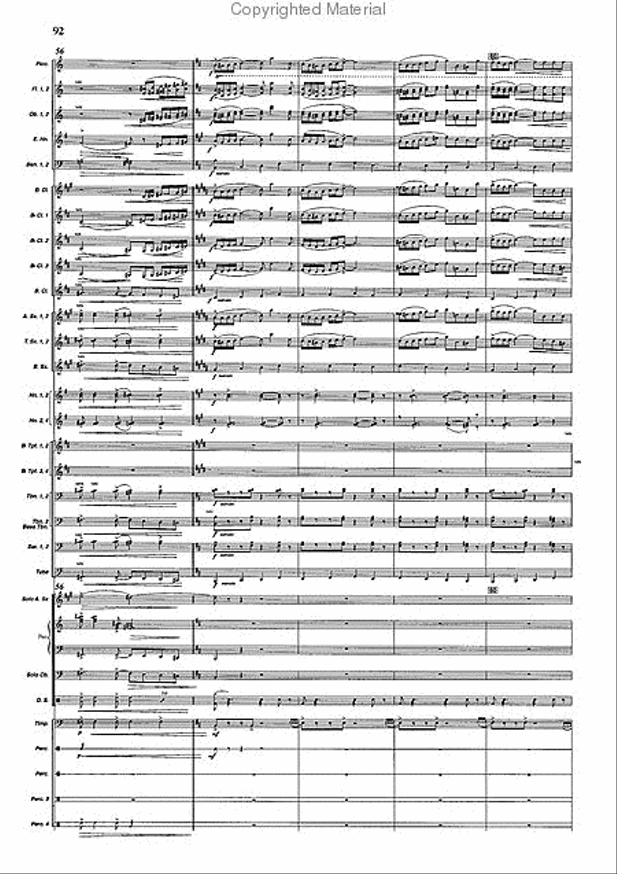 Concertango Concert Band scores gallery preview page 93
