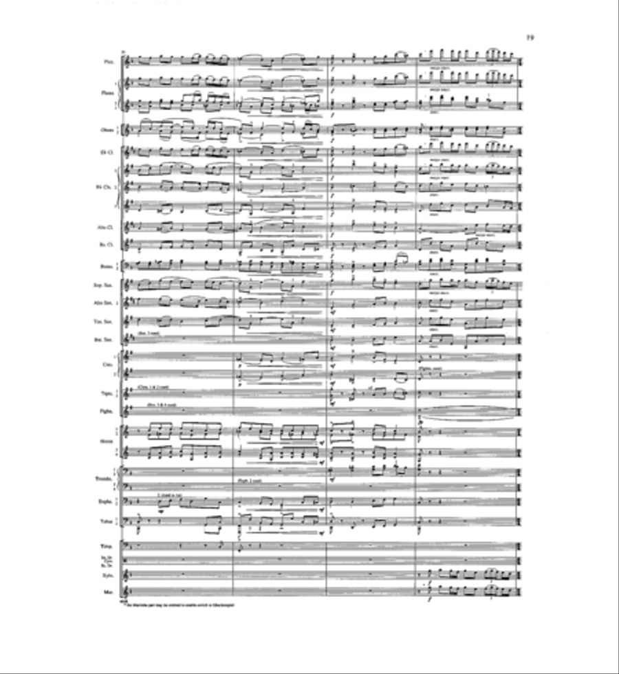 Handel in the Strand Handel in the Strand Concert Band scores gallery preview page 15