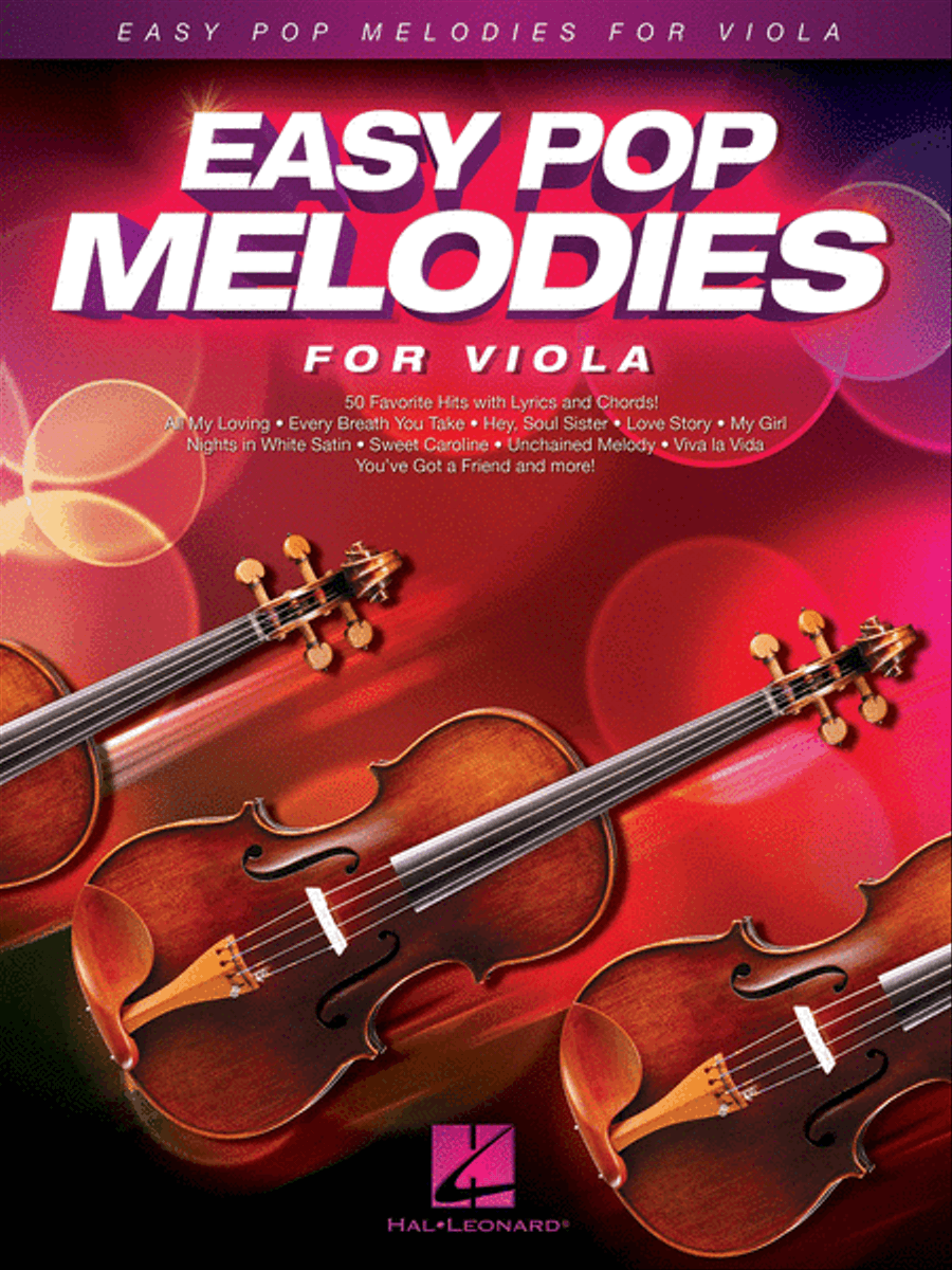 Easy Pop Melodies Easy Pop Melodies Viola Solo scores gallery preview page 1