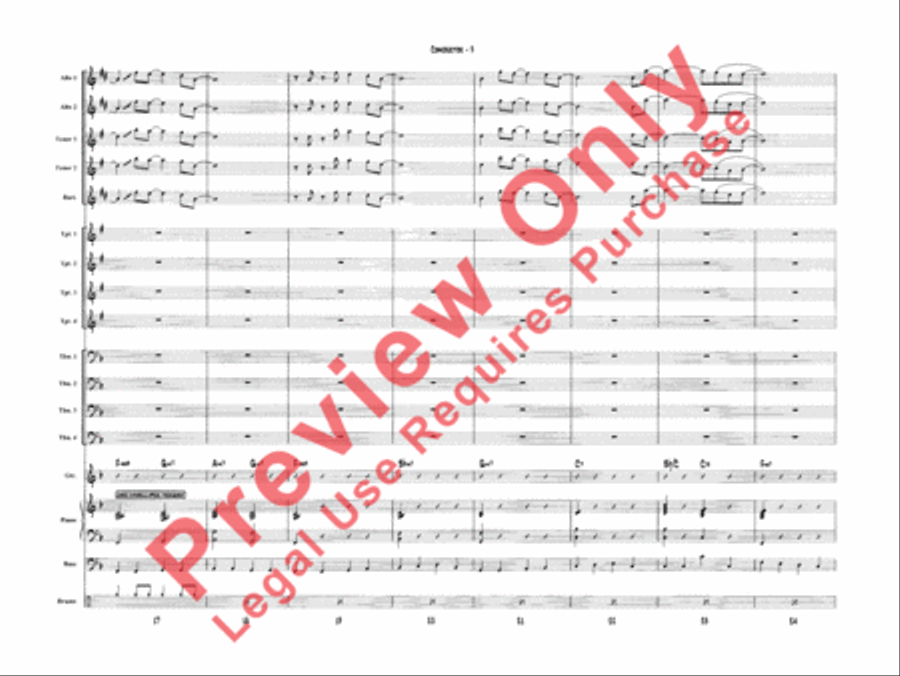 A Big Band Christmas A Big Band Christmas Jazz Ensemble scores gallery preview page 6