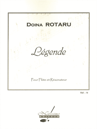 Book cover for Legend, For Flute And Resonator