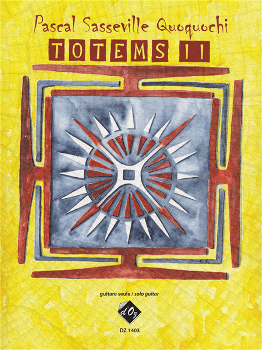 Totems II Classical Guitar scores gallery preview page 1