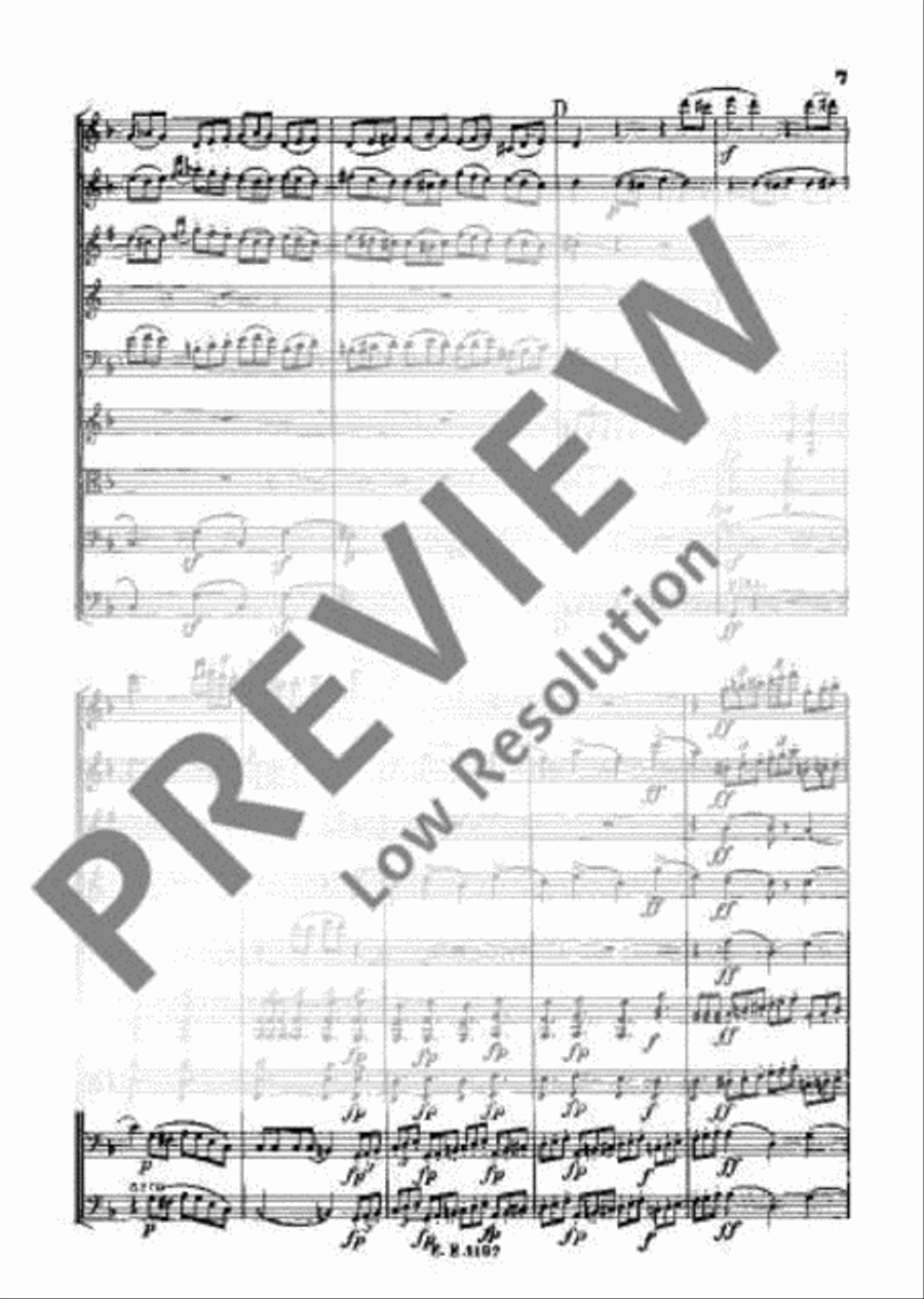 Nonet F major Bassoon scores gallery preview page 10
