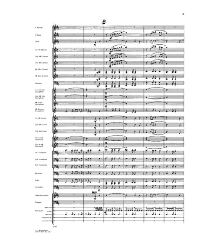 Declaration, Ballade & Finale Concert Band scores gallery preview page 18