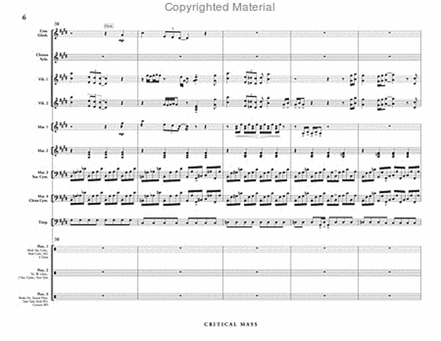 Critical Mass (score & parts) image number null