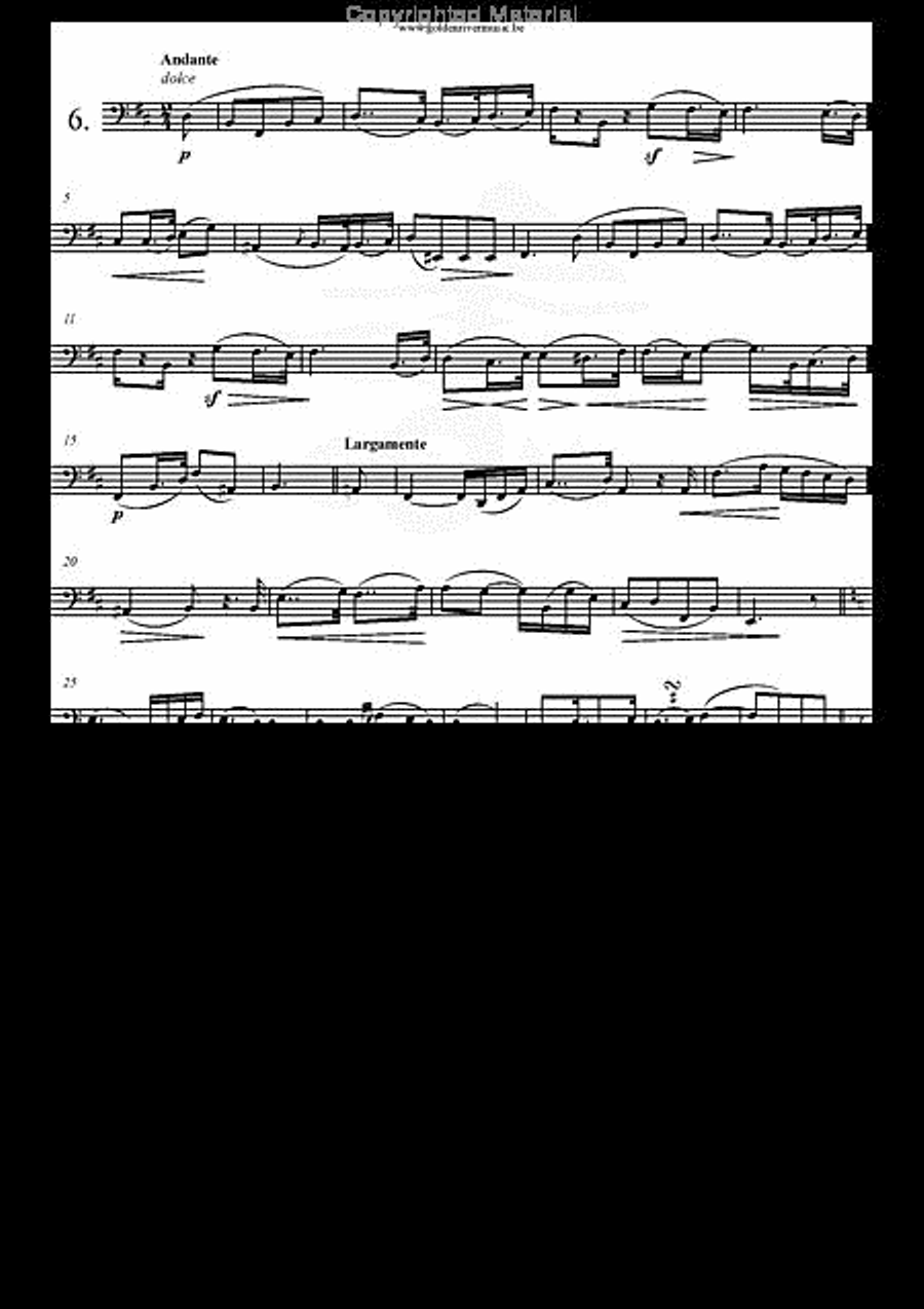 12 Etudes Brillantes Tuba scores gallery preview page 7