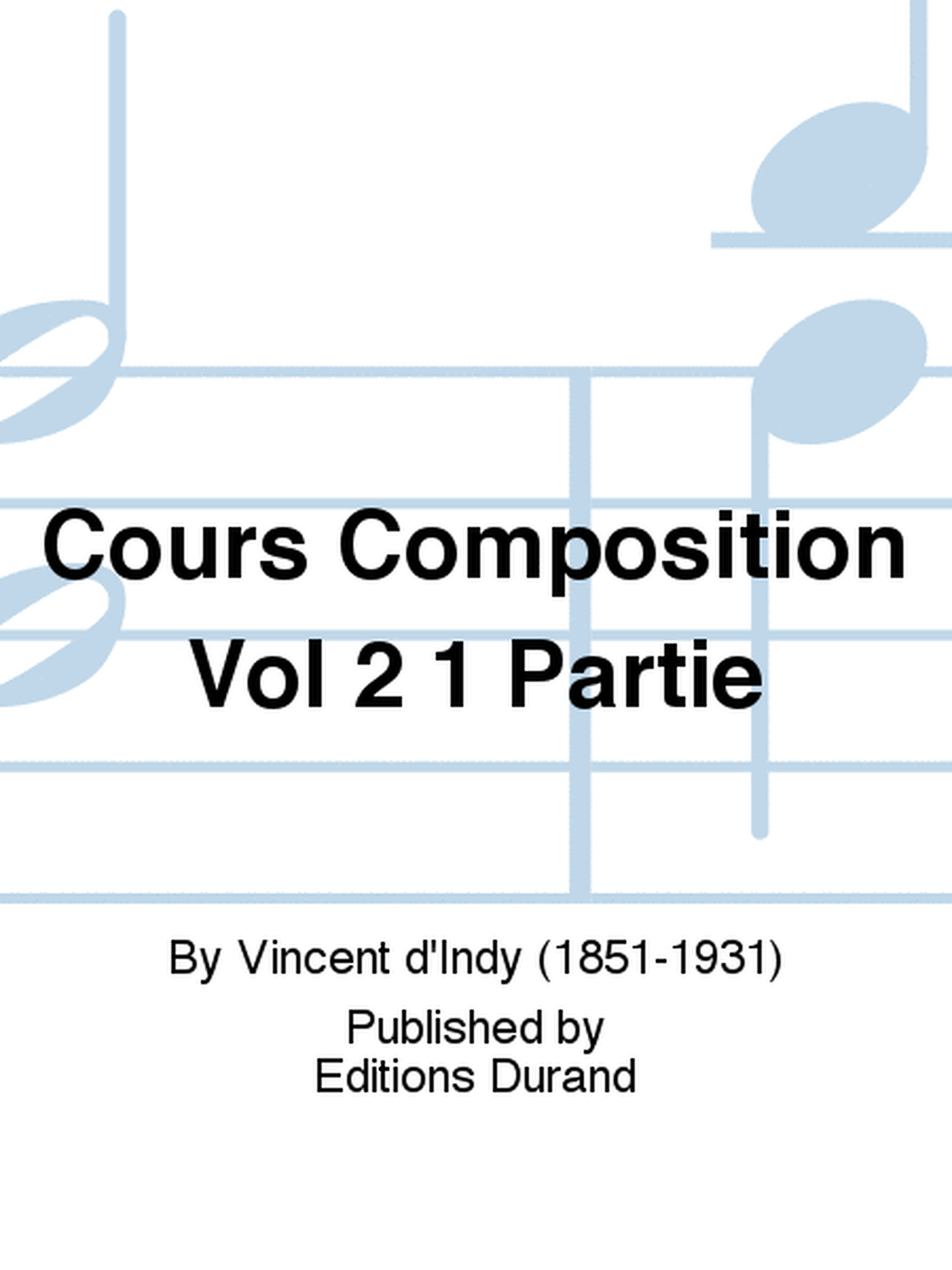 Cours Composition Vol 2 1 Partie