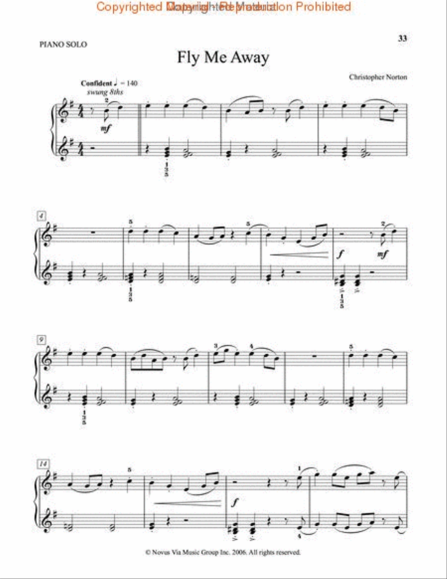 American Popular Piano – Repertoire Piano Method scores gallery preview page 3