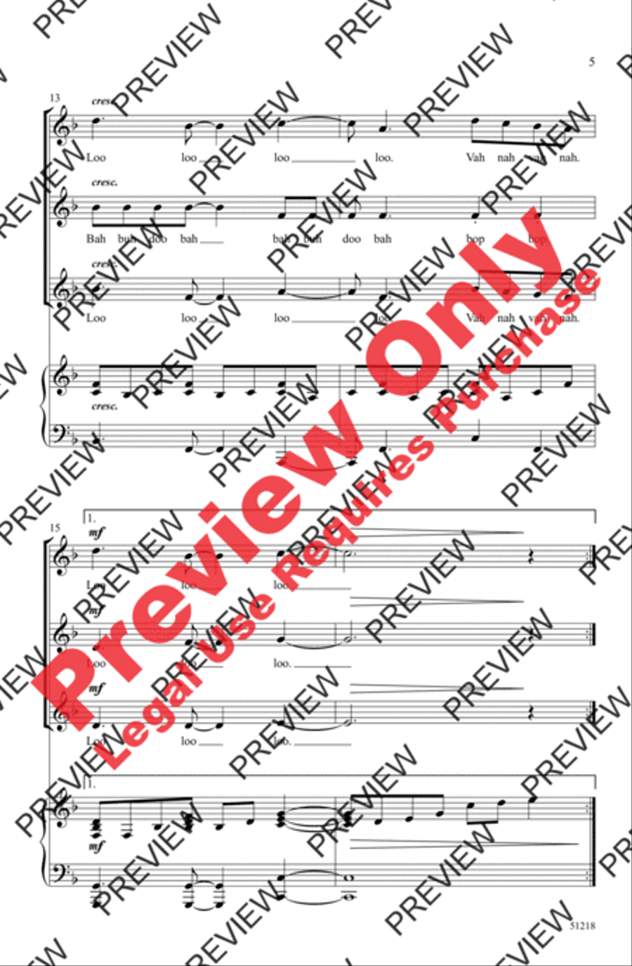 Vox Vibe Vox Vibe Women's Choir scores gallery preview page 5