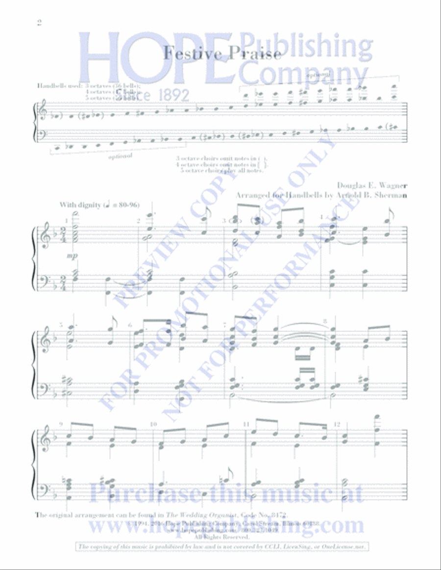 Festive Praise Festive Praise 5-Octaves scores gallery preview page 2