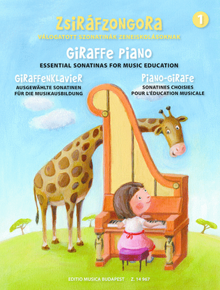 Book cover for Giraffe Piano Volume 1