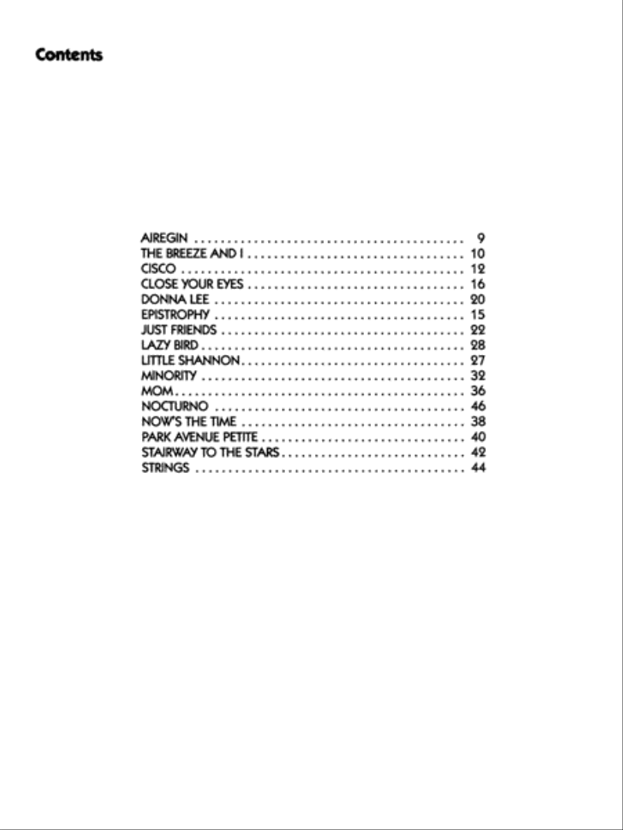 The Early Years - Jazz Guitar Solos Electric Guitar scores gallery preview page 2