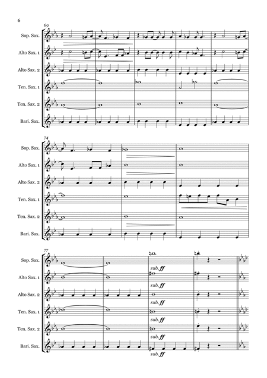 Good Vibrations Woodwind Ensemble scores gallery preview page 6